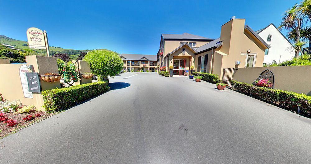 Tresori Motor Lodge Akaroa Buitenkant foto