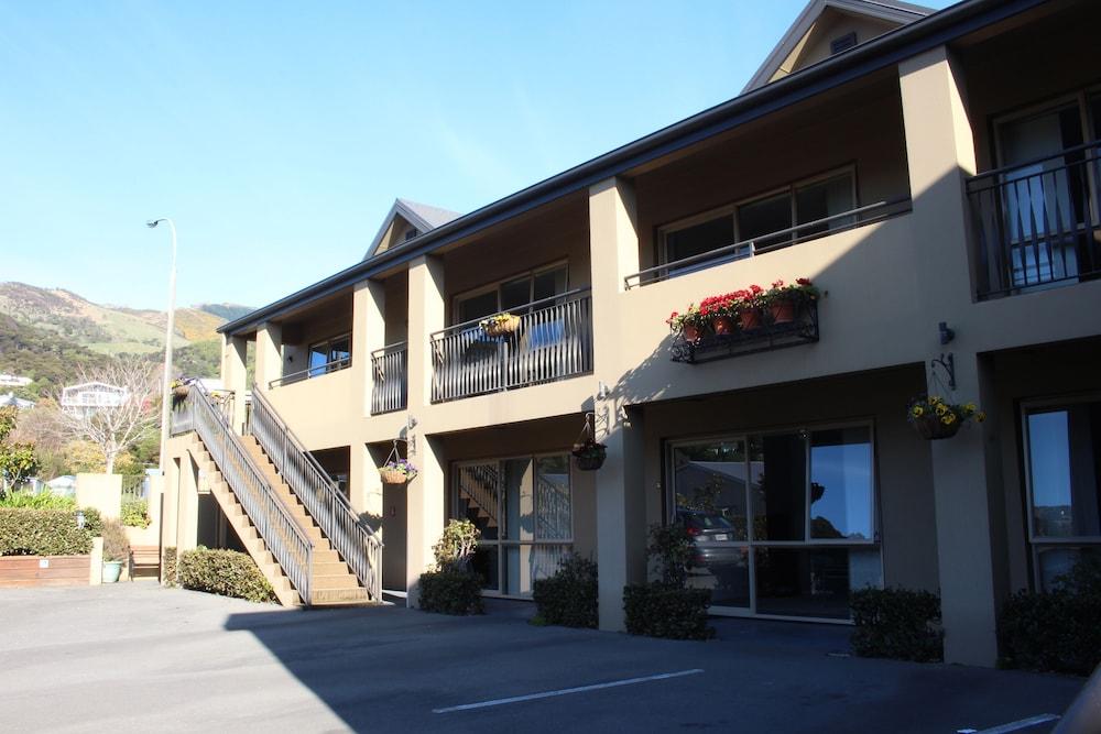 Tresori Motor Lodge Akaroa Buitenkant foto