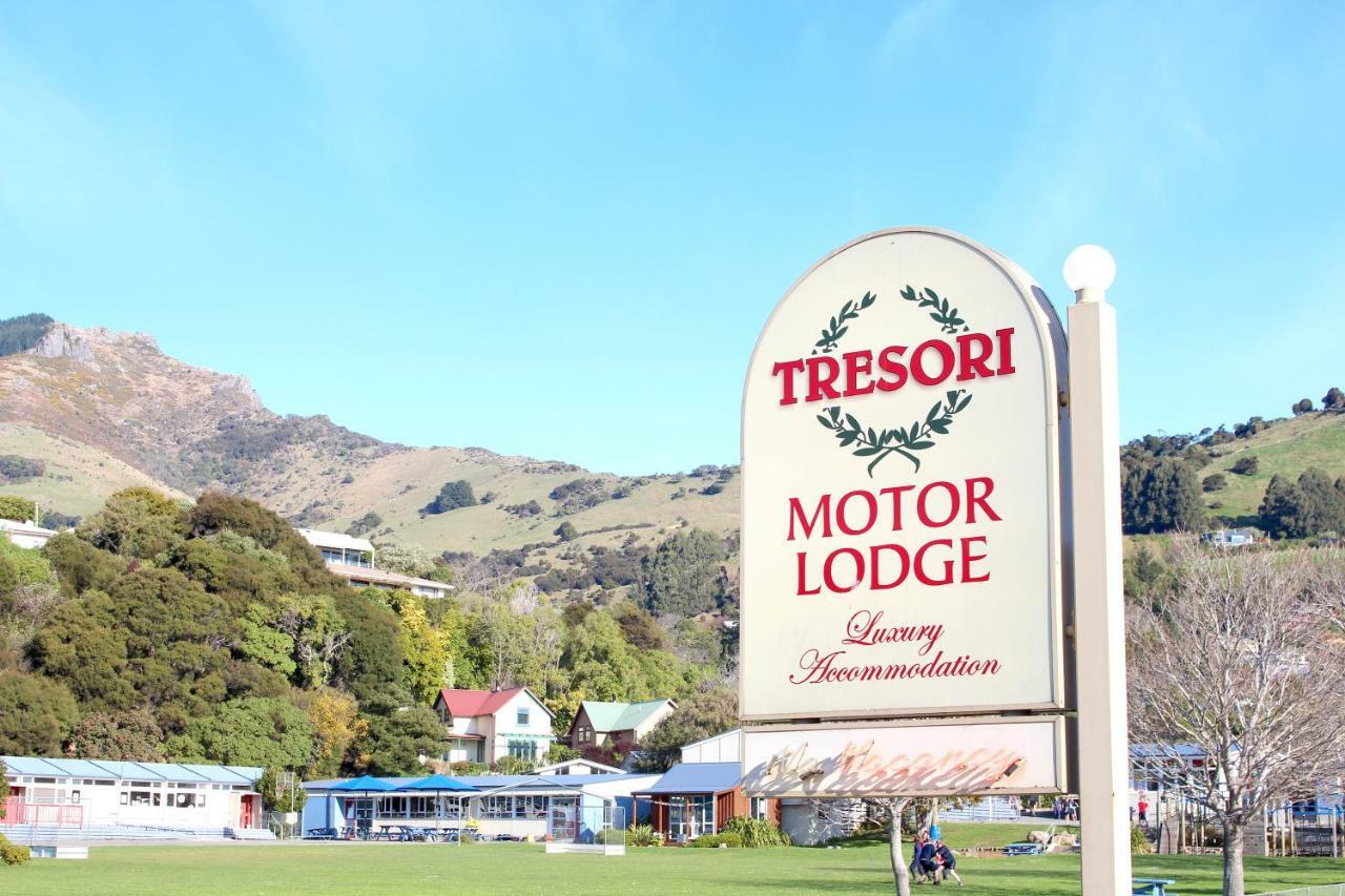 Tresori Motor Lodge Akaroa Buitenkant foto